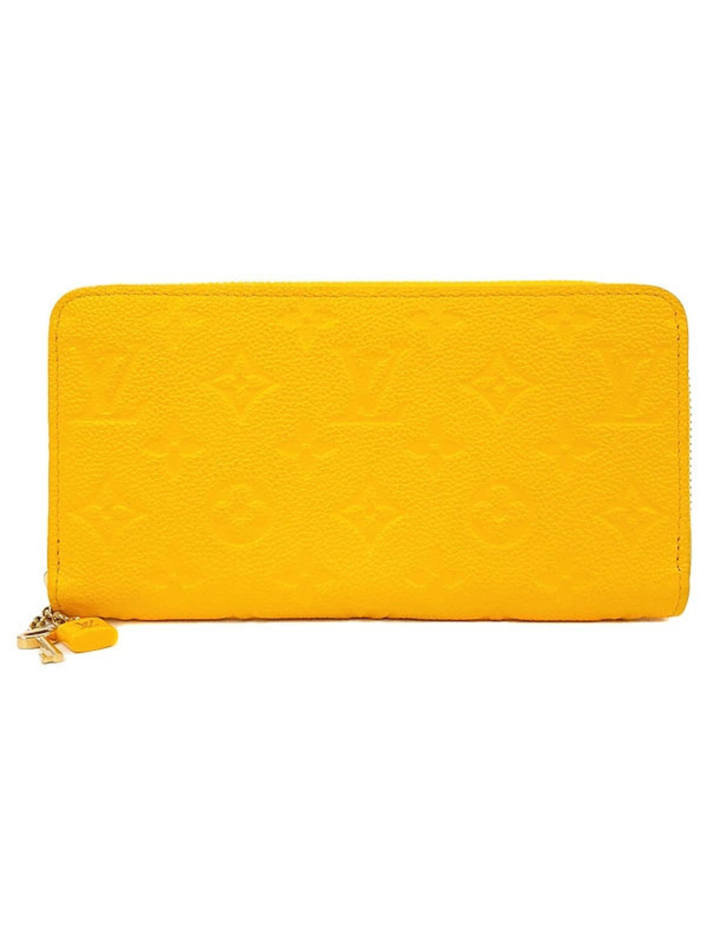 Louis Vuitton Monogram Empreinte Zippy Wallet Round Zipper Long